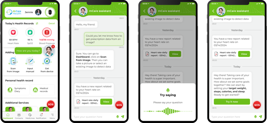 Virtual health assistant chatbot scheduling patient appointments
